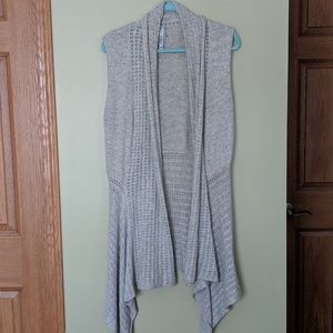 Miila Long Open Front Sleeveless Cardigan